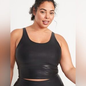 Old Navy PowerSoft Longline Sports Bra 4X NWT